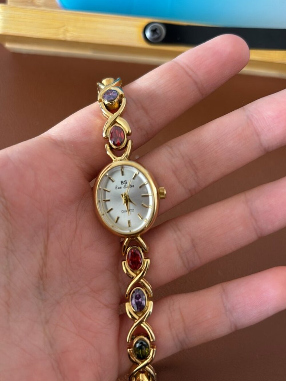 Vintage Style Women's Gold Watch